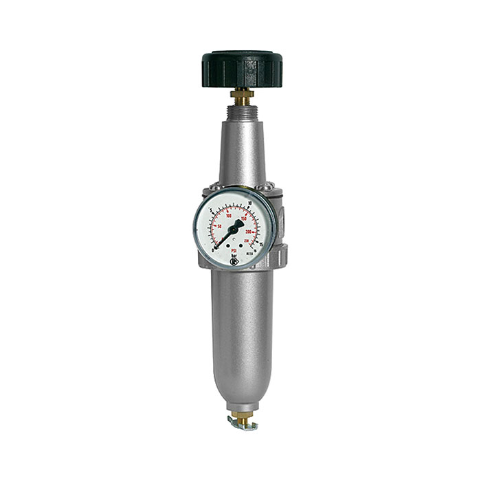 RIEGLER Filterregler »Standard«, mit Metallbehälter, BG 1, G 1/4