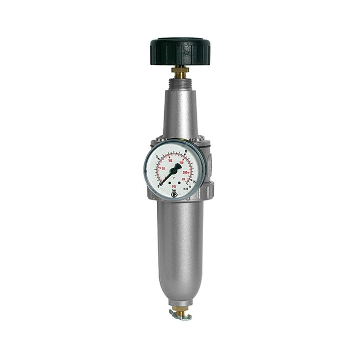 [100935] RIEGLER Filterregler »Standard«, mit Metallbehälter, BG 1, G 3/8