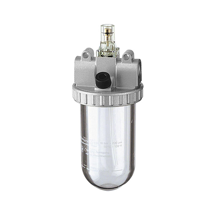 RIEGLER Mist oiler »Standard« with polycarbonate container, Size 1, G 1/4