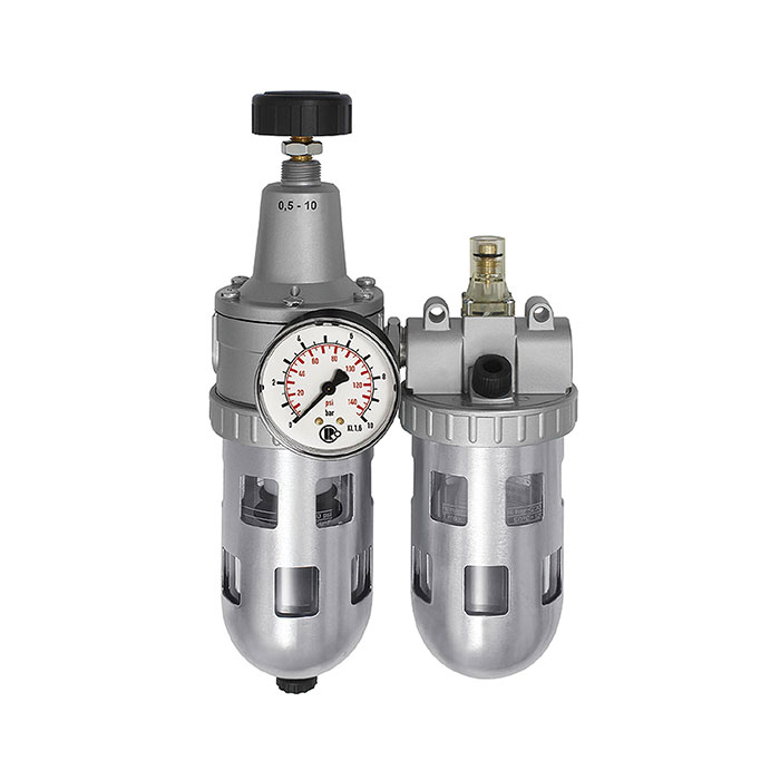 RIEGLER Service unit 2-part »Standard«, Protective cage, Size 1, G 3/8