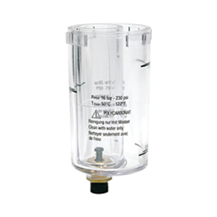 [101109] RIEGLER Plastic container with bleeder valve and O-ring