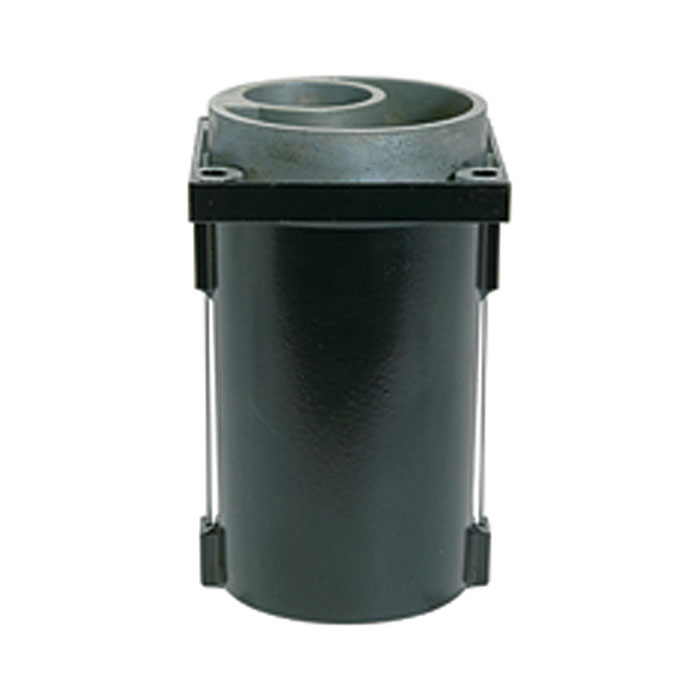 RIEGLER Metal container with bleeder valve and O-ring