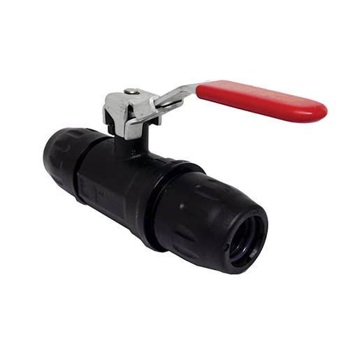 [4092 25 00] Transair Legris Stopcock with venting Ø 25