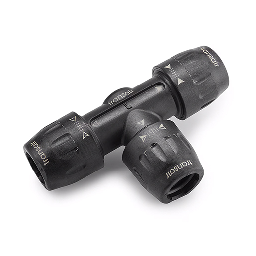 Transair Legris T-connector, 40 mm