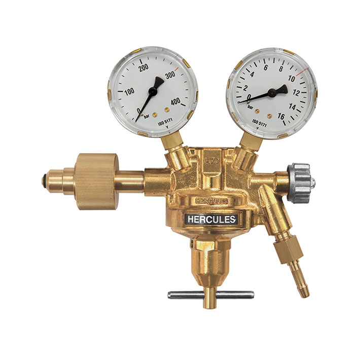 RIEGLER Flange pressure controller 300 bar, Compressed air, 0 - 10 bar