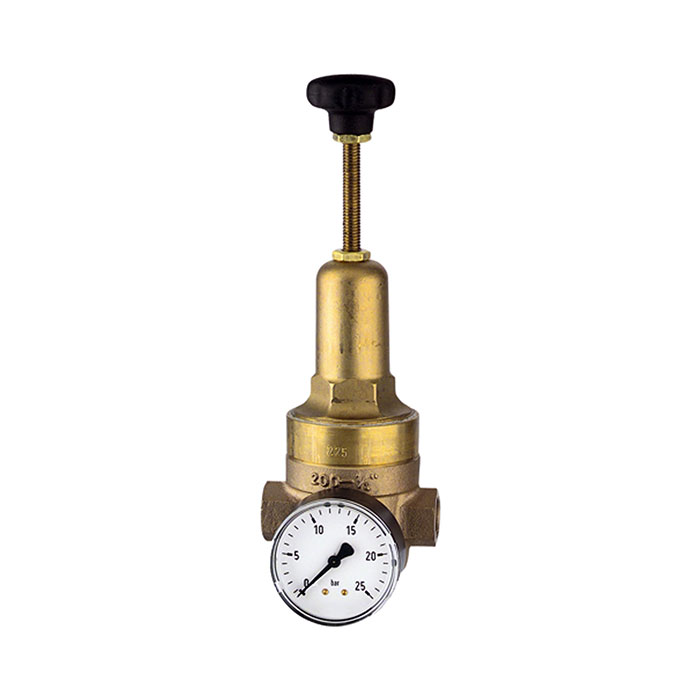 RIEGLER Pressure regulator DRV 225, High pressure design, G 1/2, 1.5 - 20