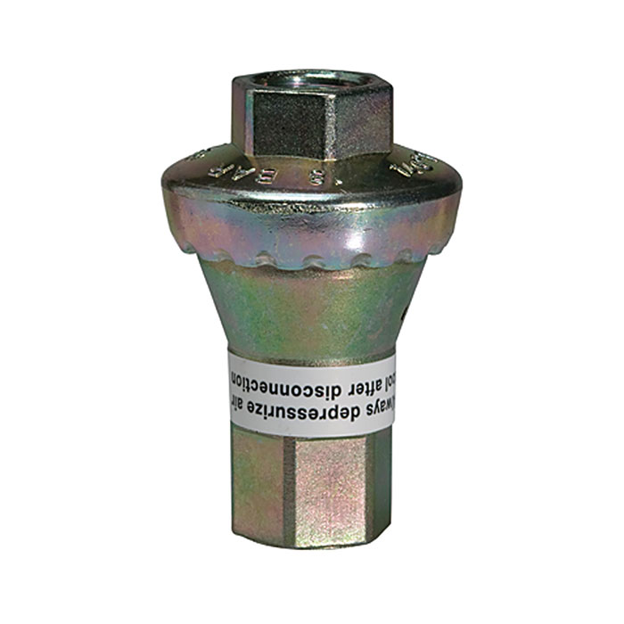 RIEGLER Inline Druckregler, 2 x IG, ohne Sekundärentlüftung, G 1/4, 1 bar