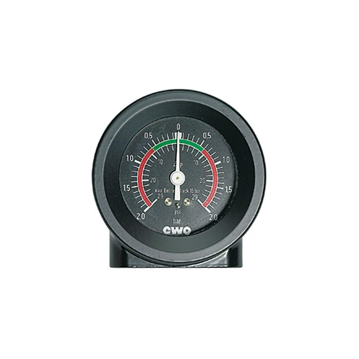 [101601] RIEGLER Differential pressure gauge, 0 - 2 bar