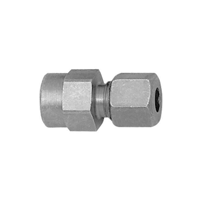 [102637] RIEGLER Pressure gauge- screw connection, G 1/2 i., Pipe exterior Ø 6