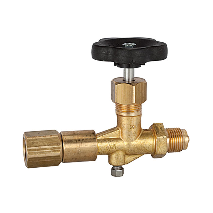 RIEGLER Blocking valve pressure gauge, taps - rotating bushing, G 1/2
