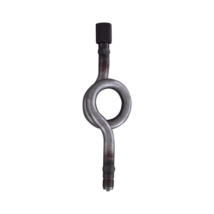 [102678] RIEGLER Syphon in circular shape, connection tapss, G 1/2, steel