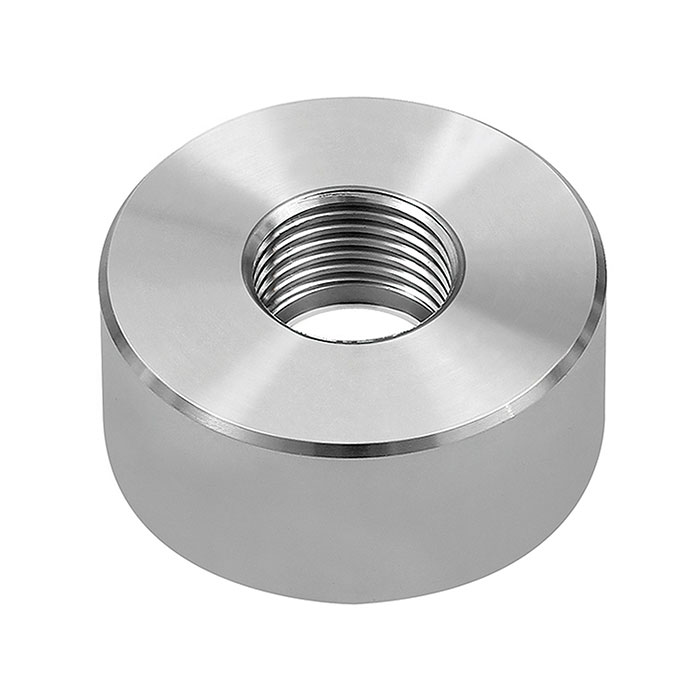 RIEGLER Weld-on nozzle for pressure transducer, G 1/2, Stainless steel