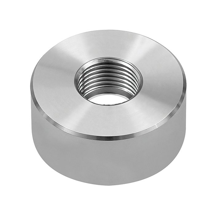 [102724] RIEGLER Einschweißstutzen, für Druckmessumformer, G 1/2, Edelstahl 1.4571