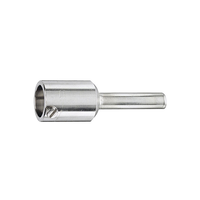 RIEGLER Schutzrohr zum Einschweißen, L2 = 140 mm, CrNi-Stahl 1.4571
