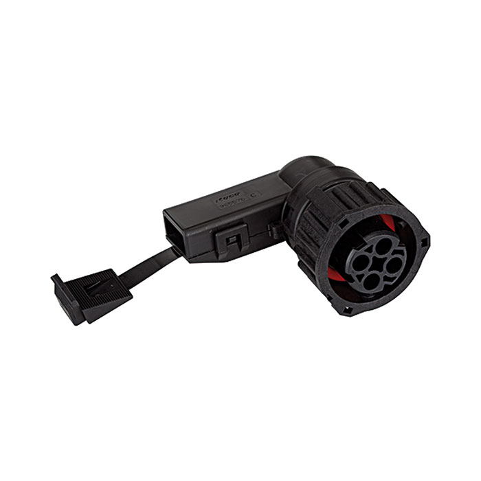 RIEGLER Plug connector for pressure switches with bayonet coupling