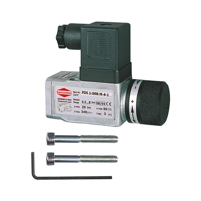 [103032] RIEGLER Pressure switch, Special die casting, G 1/4, 1 - 16 bar