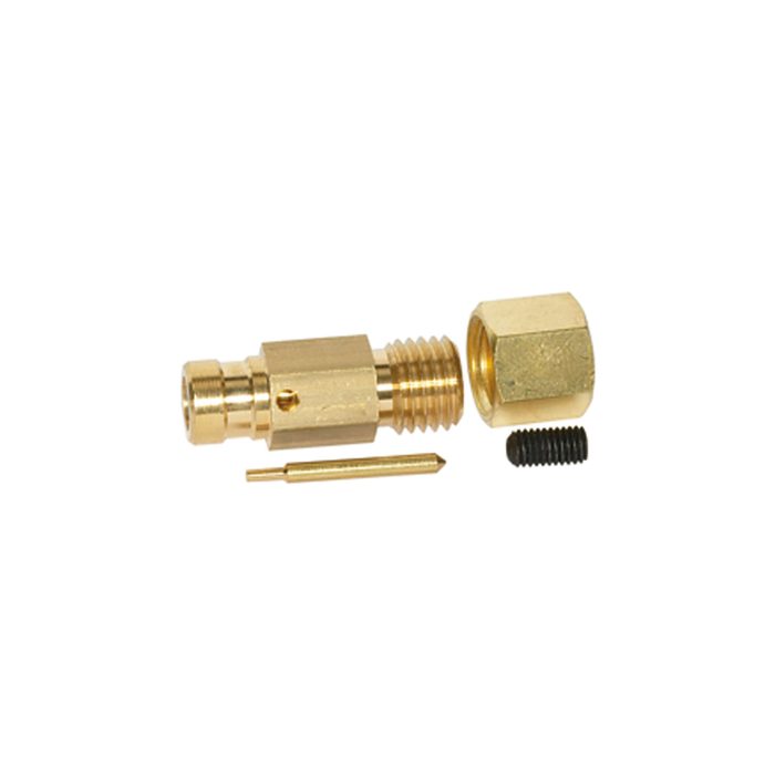 [103041] RIEGLER Relief valve for compr. type "MDR2", with cutting ring connection