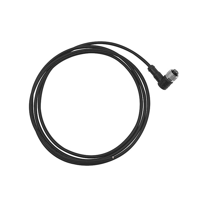 RIEGLER Anschlussstecker gerade, 4-polig, mit PUR-Kabel 5 m