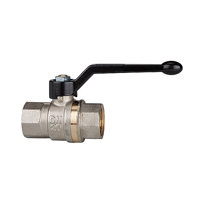 RIEGLER Ball valve long thread design, IT/IT, Rp 2