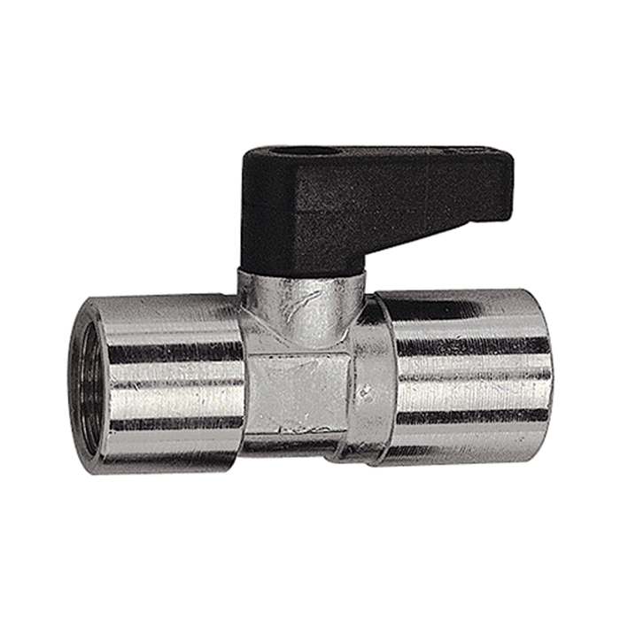 [103349] RIEGLER Mini ball valve, Rotating handle, Rp 3/8 IT