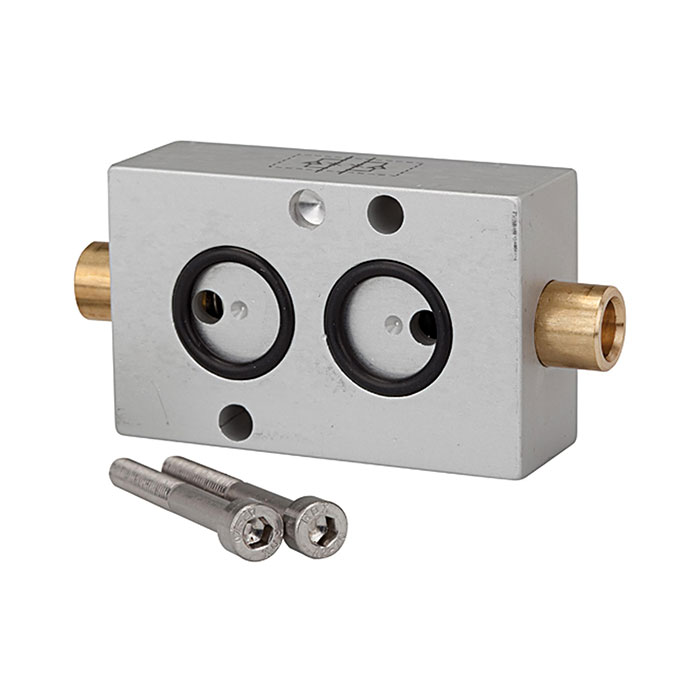 [103666] RIEGLER Throttle plate for NAMUR valves, 5-way, Screwdriver