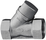 RIEGLER Rückschlagventil, Schrägsitzausführung, ES, G 1/4, 0,2 bar
