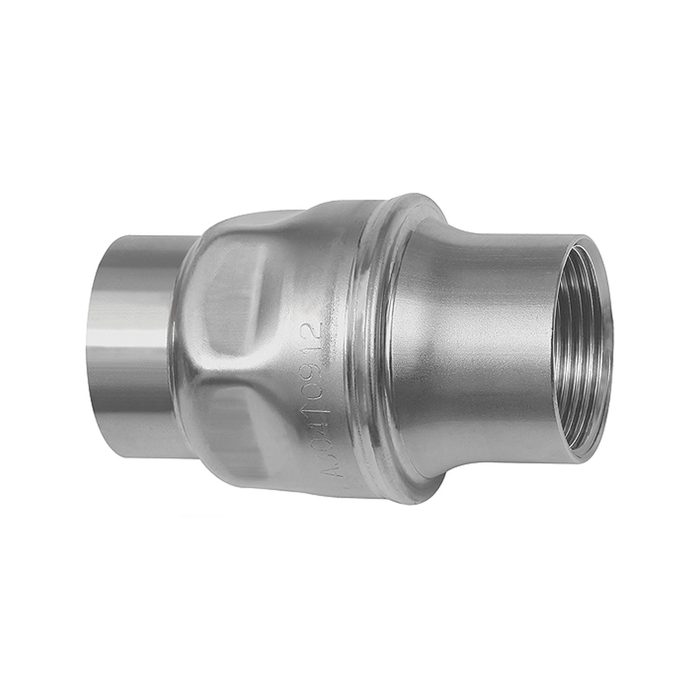 [103853] RIEGLER Check valve, Lightweight construction, Stainless steel, G 1
