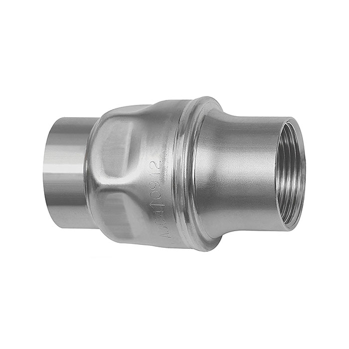RIEGLER Rückschlagventil, leichte Bauweise, ES 1.4301, G 1 1/4, 0,03 bar