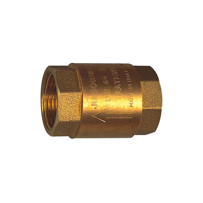 [103877] RIEGLER Check valve, reduced passage, G 1, 20 mbar