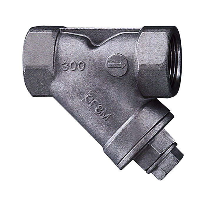 RIEGLER Schmutzfänger, Edelstahl, MW 0,6 mm, G 1 1/2, DN 40
