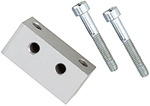 RIEGLER Foot fastening, for piston rod-free cylinder, Piston Ø 40