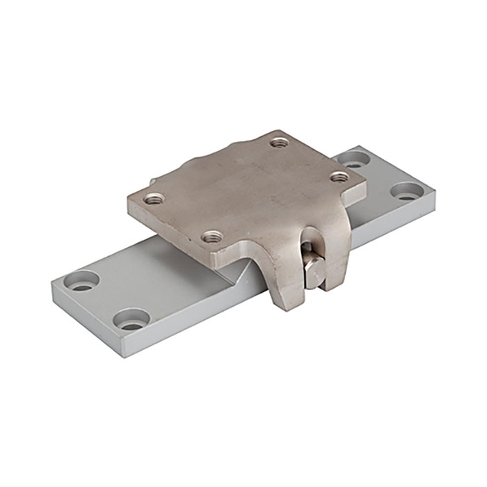 RIEGLER Pivoting load fixture for piston rod-free cylinder, PistonØ 32-40