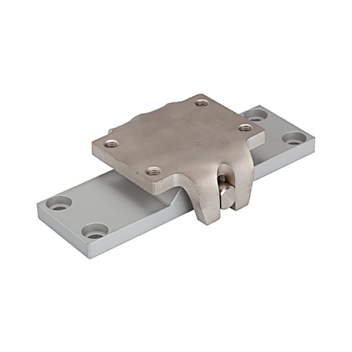 [106377] RIEGLER Pivoting load fixture, for piston rod-free cylinder, Piston Ø 63