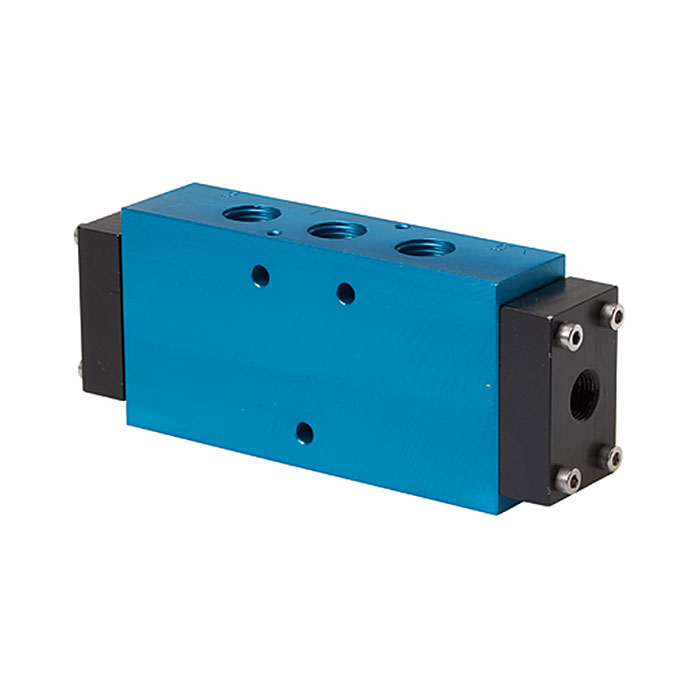 RIEGLER 5/2-Wegeventil, beidseitig pneumatisch, bistabil, G 1/4, DN 7,5