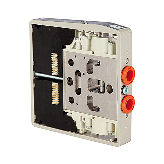 RIEGLER Ventilscheibe HDM, Anschl.8mm, 5/2-Wege monostabil