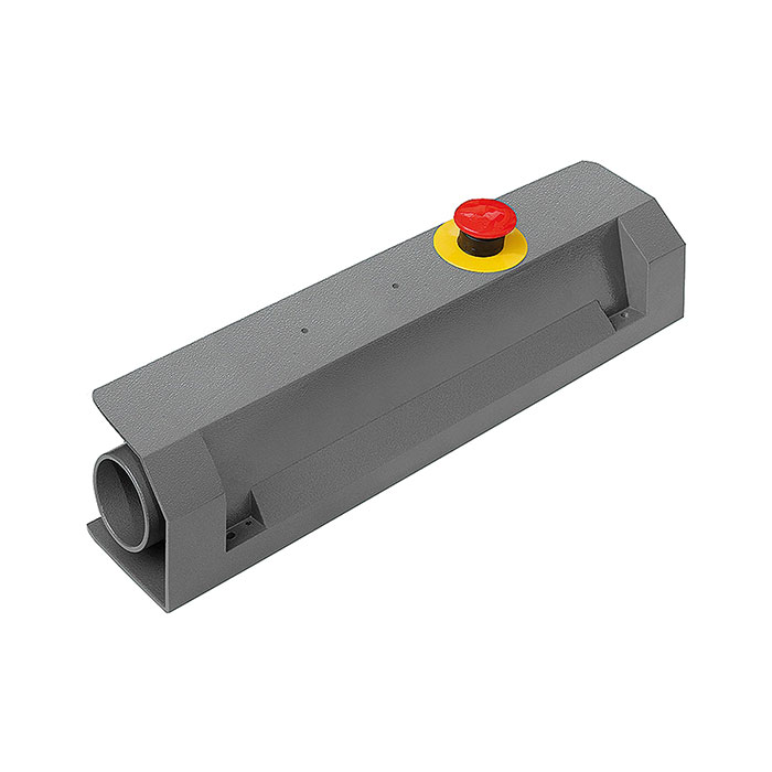 RIEGLER Two-handed safety console, complete, Quick-connect plug hose 4 mm