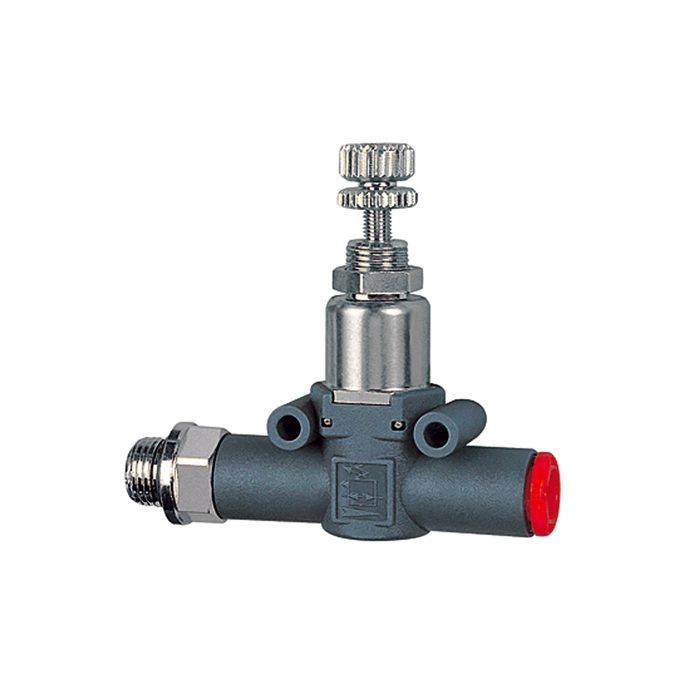 [106746] RIEGLER Pressure regulator »lineonline«, G 1/4 (inlet), hose Ø 8 (outlet)