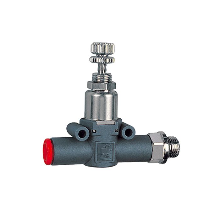 [106749] RIEGLER Pressure regulator »lineonline«, G 1/8 (outlet), hose Ø 8 (inlet)
