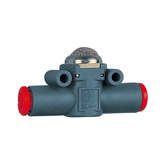 [106768] RIEGLER Quick relief valve »lineonline«, with silencer, for hose Ø 8 mm