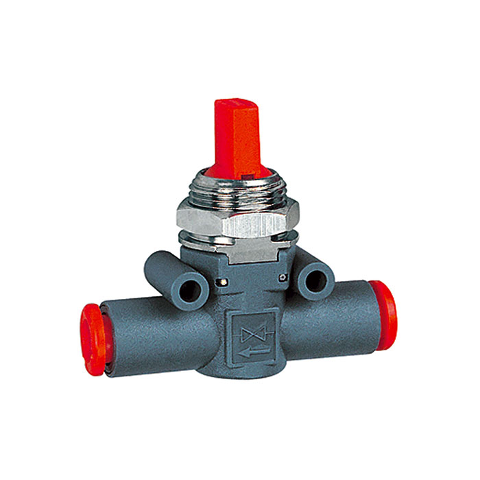 RIEGLER Blocking valve »lineonline«, Hose - hose, for hose Ø 6 mm