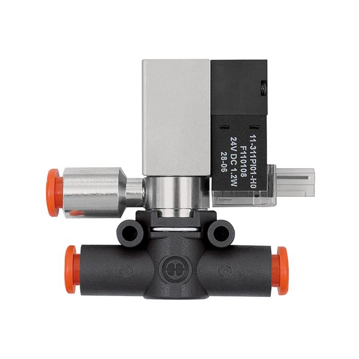 [106850] RIEGLER 3/2-way solenoid valve »lineonline«, Controlled venting NO hose 8
