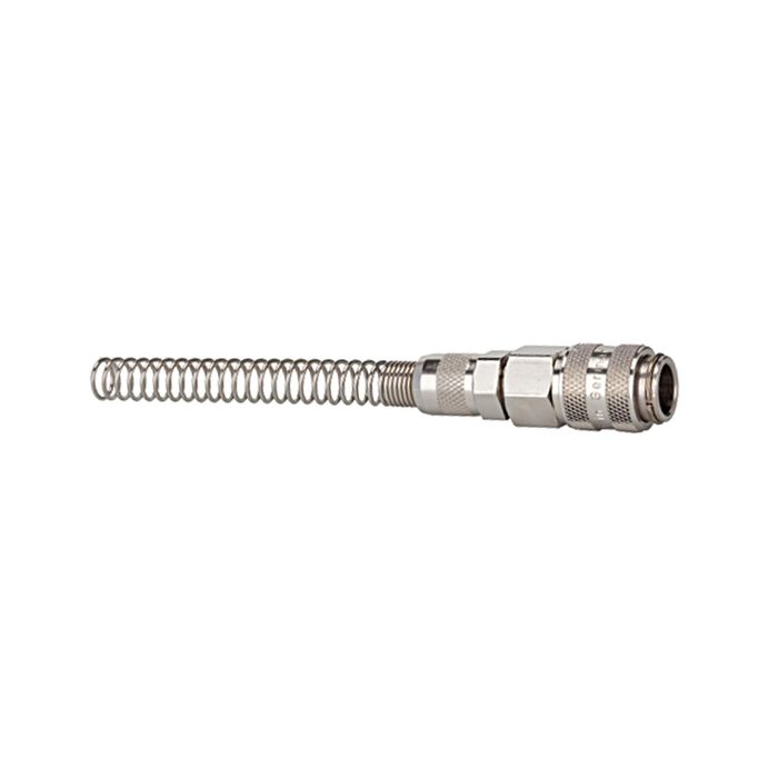 [107171] RIEGLER Quick-connect coupl. I.D. 5, nickel-plated brass, rigid, Hose 6x4