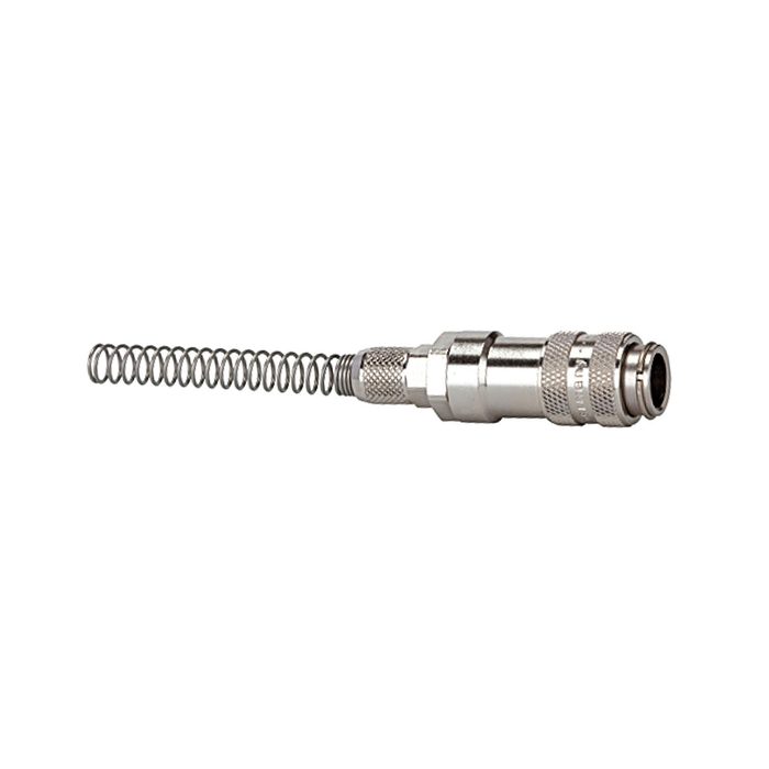 [107174] RIEGLER Quick-connect coupling I.D. 5, nickel-plated brass, rotating, 8x6