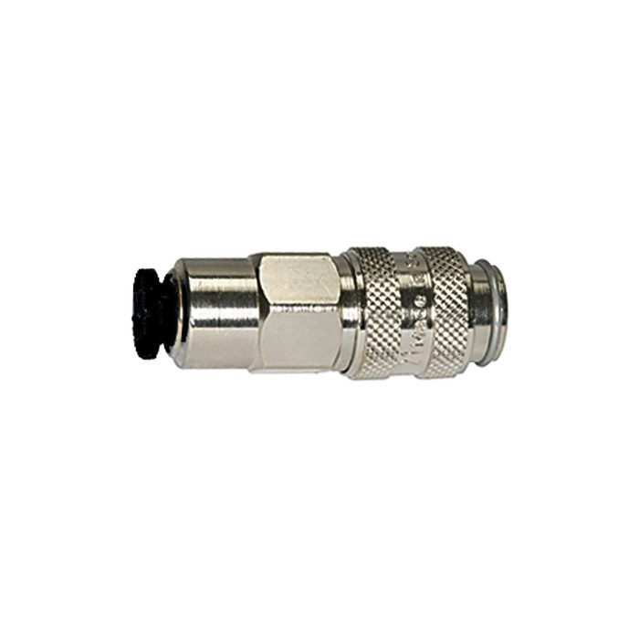 [107175] RIEGLER Quick-connect coupling I.D. 5, nickel-plated brass, push-in 6 mm