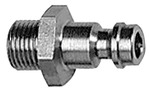 RIEGLER Nipple for coupl. I.D. 5, Stainless steel 1.4305, G 1/4 ET