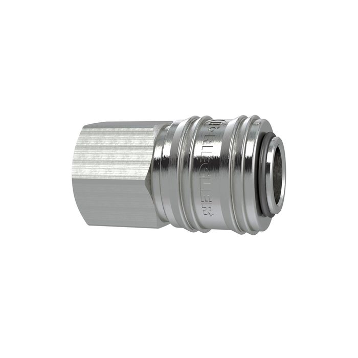 [107284] RIEGLER Quick-connect coupl. I.D. 7.2 nickel-plated brass, G 3/8 IT