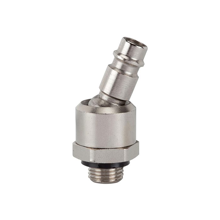 [107321] RIEGLER Nipple for couplings I.D. 7.2-7.8, G 1/4 ET, rotating
