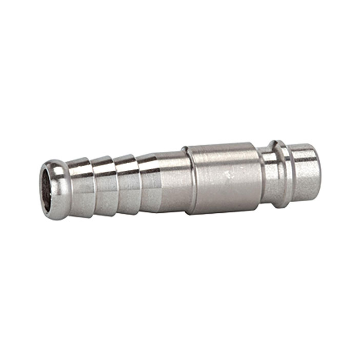 RIEGLER Plug-in connector, I.D. 7.2-7.8, St. steel 1.4305, Sleeve I.D. 8
