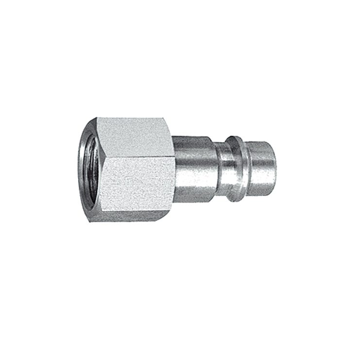 [107353] RIEGLER Nippel für Kuppl. NW 7,2-7,8, Edelstahl 1.4305, G 1/4 IG, max. 35