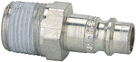 RIEGLER Nipple for I.D. 7.2 - 7.8, hardened / gal. steel, R 1/2 ET, PTFE
